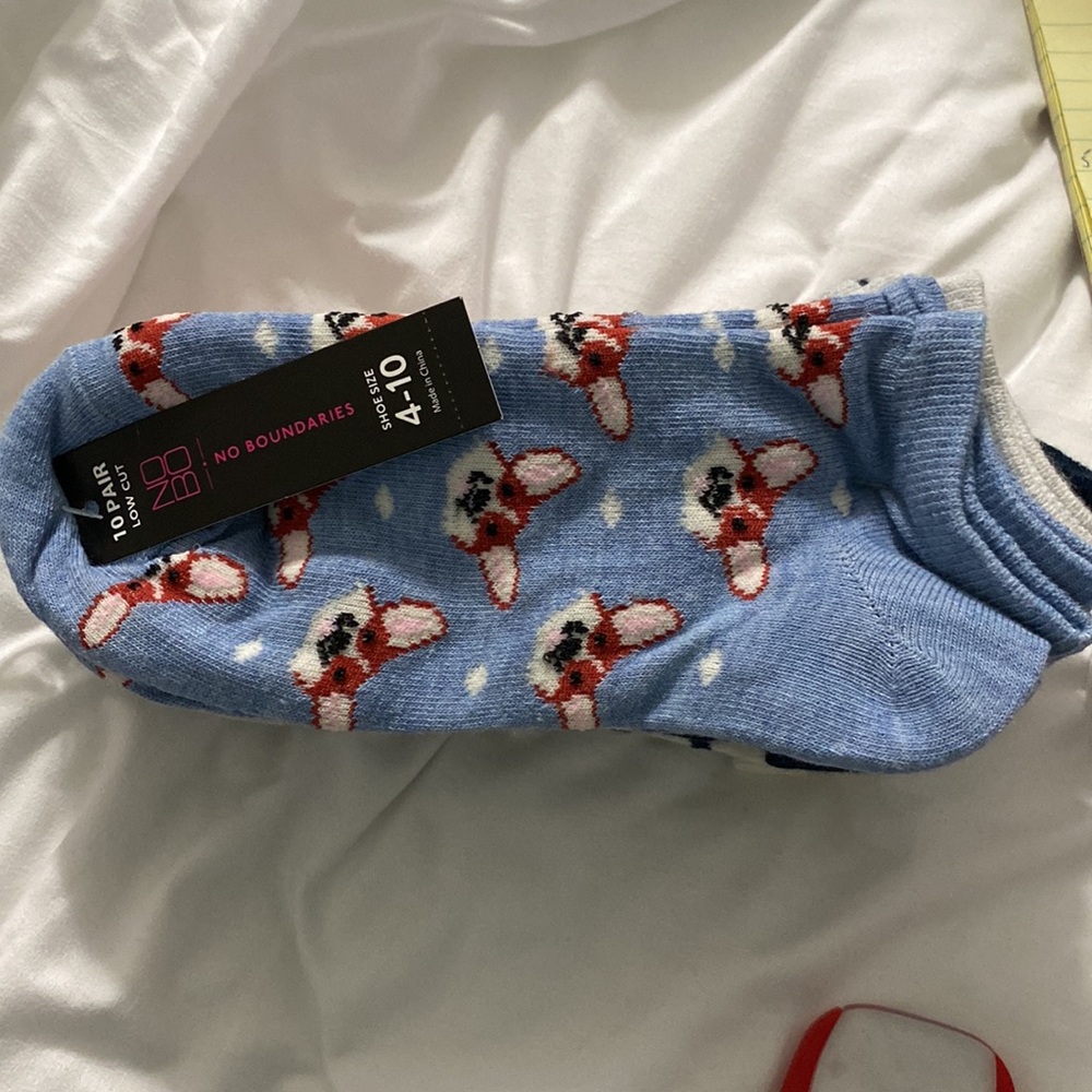 NWT NOBO No Boundaries 10 pairs Low Cut Socks Size 4-10